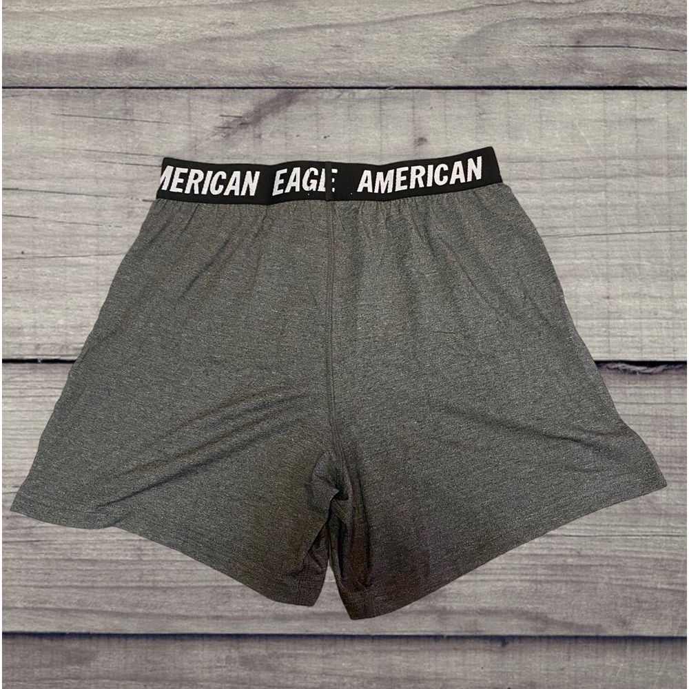 NWT - AEO Men’s Ultra Soft Boxer Shorts Hybrids (Heather Grey / XS 26-29W) - Picture 4 of 12